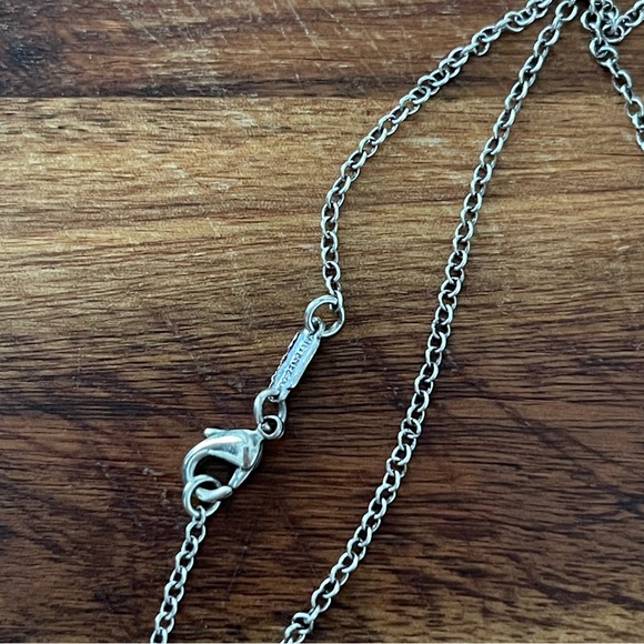 Authentic Tiffany & Co Large Circle Pendant with 18’ chain. - Picture 6 of 10